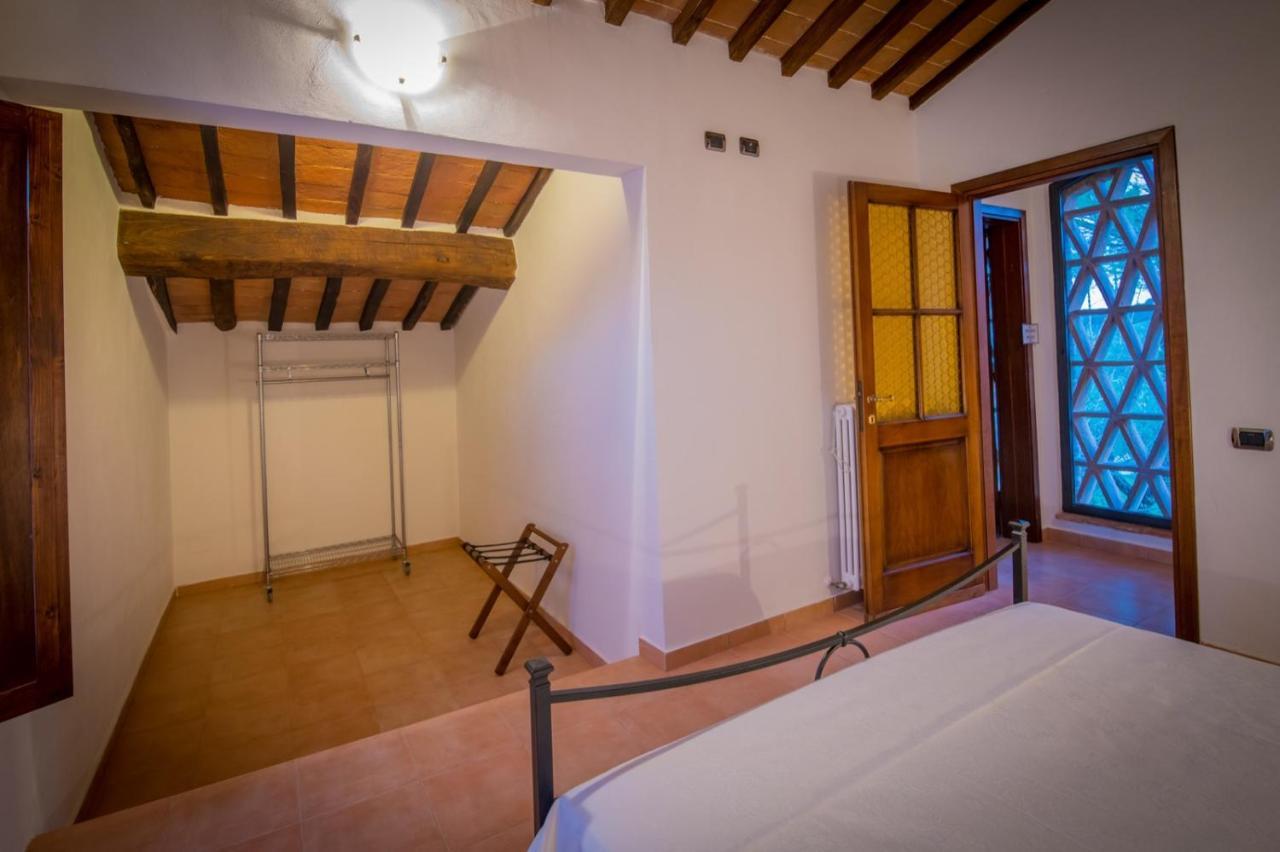 Ulivo-Chianti Charming Flat With Private Parking! Leilighet Asciano Eksteriør bilde