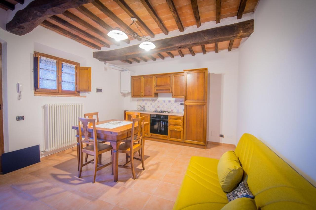 Ulivo-Chianti Charming Flat With Private Parking! Leilighet Asciano Eksteriør bilde