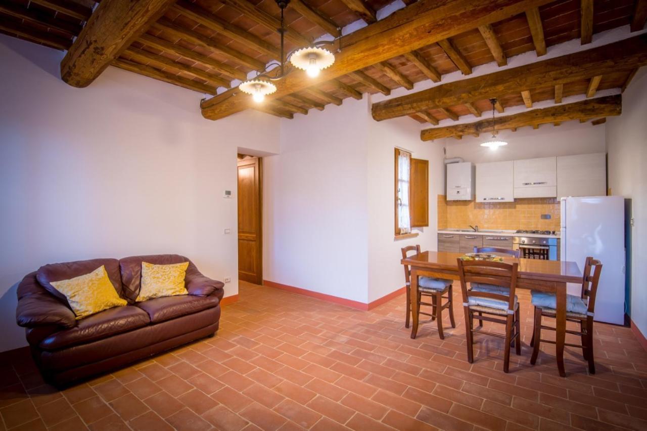 Ulivo-Chianti Charming Flat With Private Parking! Leilighet Asciano Eksteriør bilde