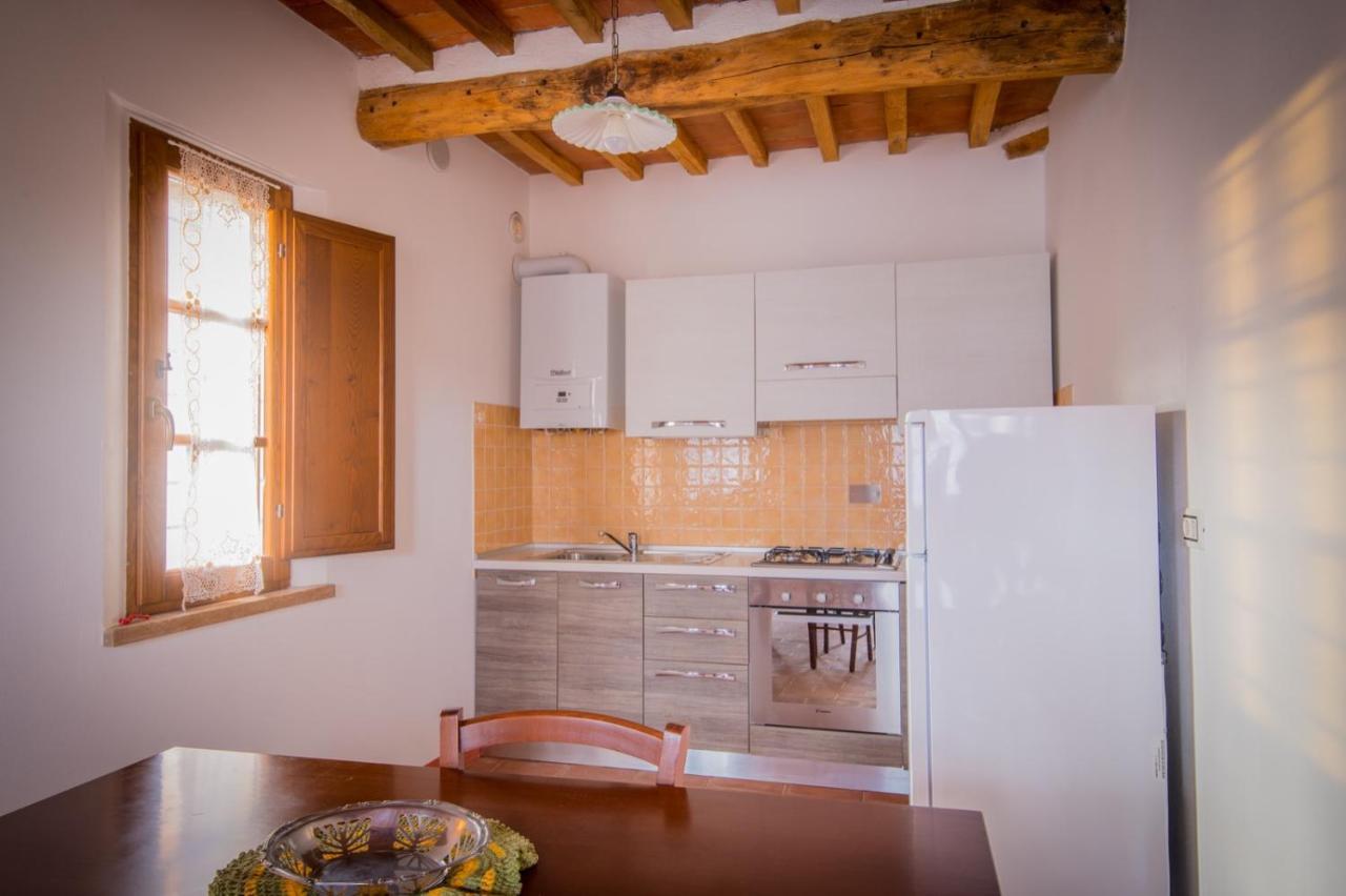 Ulivo-Chianti Charming Flat With Private Parking! Leilighet Asciano Eksteriør bilde