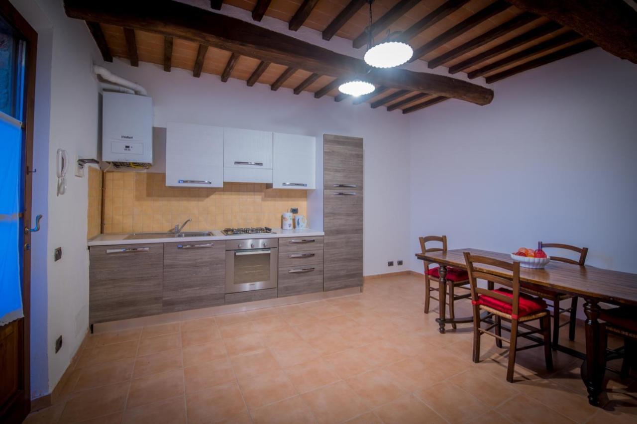 Ulivo-Chianti Charming Flat With Private Parking! Leilighet Asciano Eksteriør bilde