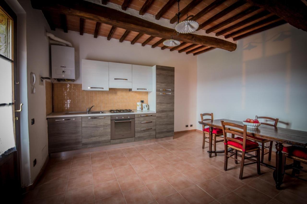 Ulivo-Chianti Charming Flat With Private Parking! Leilighet Asciano Eksteriør bilde