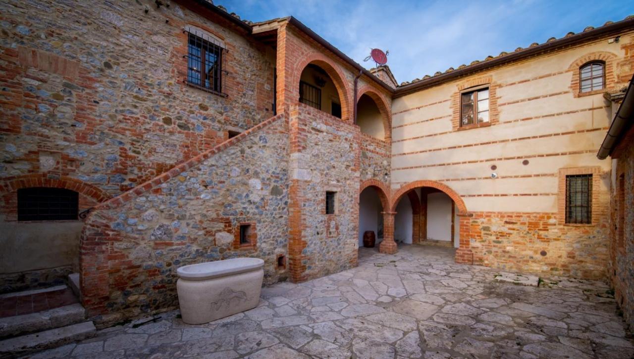 Ulivo-Chianti Charming Flat With Private Parking! Leilighet Asciano Eksteriør bilde