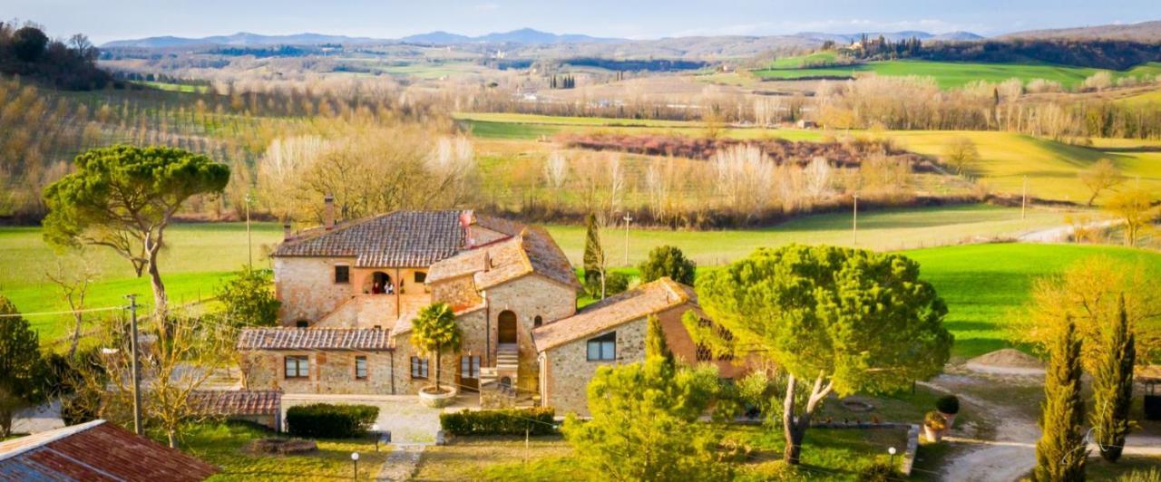 Ulivo-Chianti Charming Flat With Private Parking! Leilighet Asciano Eksteriør bilde
