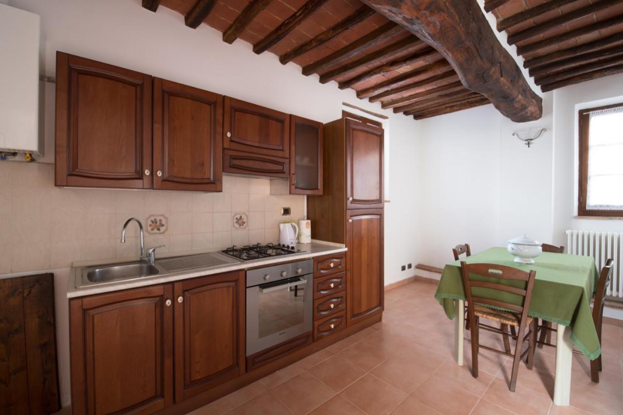 Ulivo-Chianti Charming Flat With Private Parking! Leilighet Asciano Eksteriør bilde