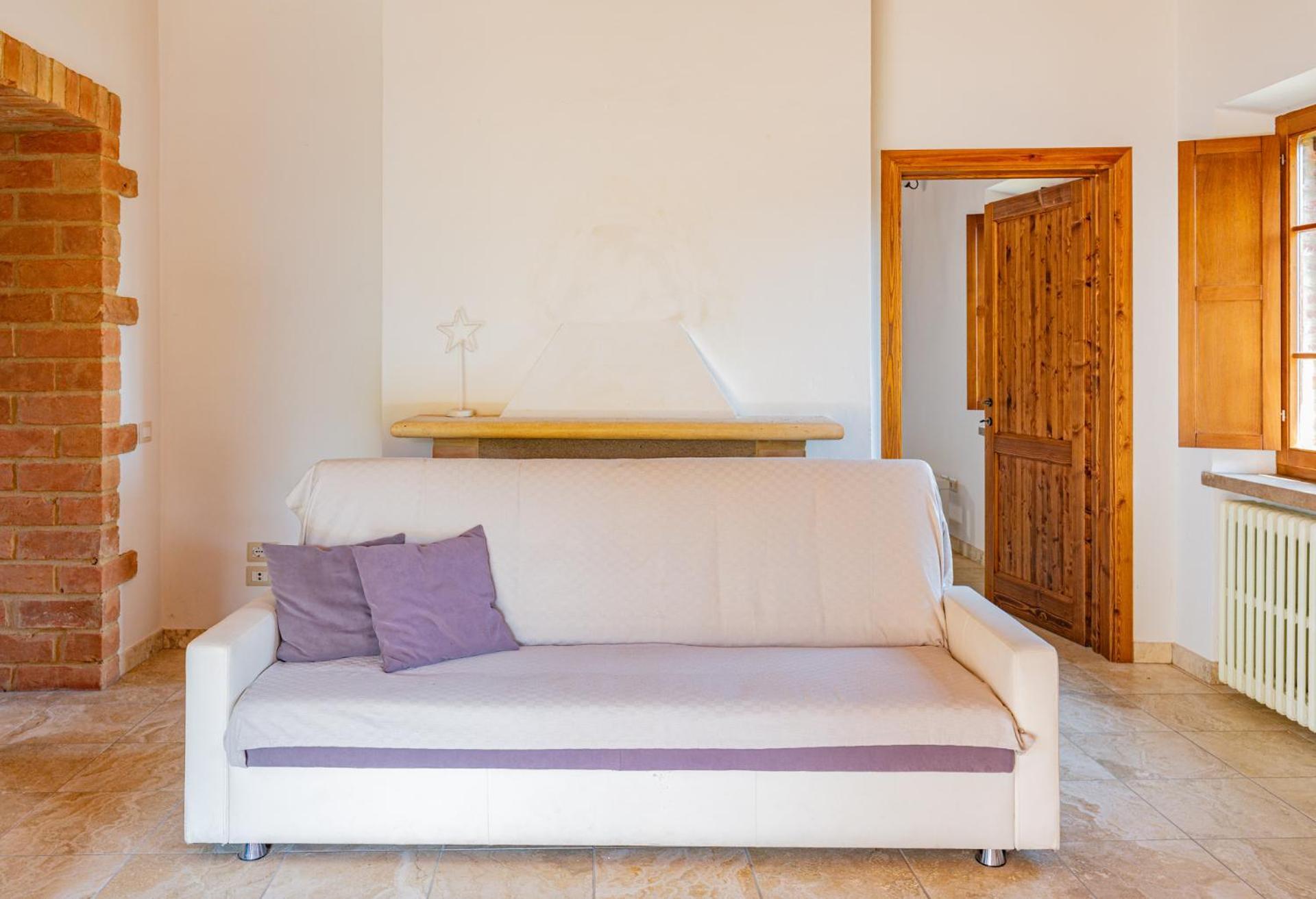 Ulivo-Chianti Charming Flat With Private Parking! Leilighet Asciano Eksteriør bilde