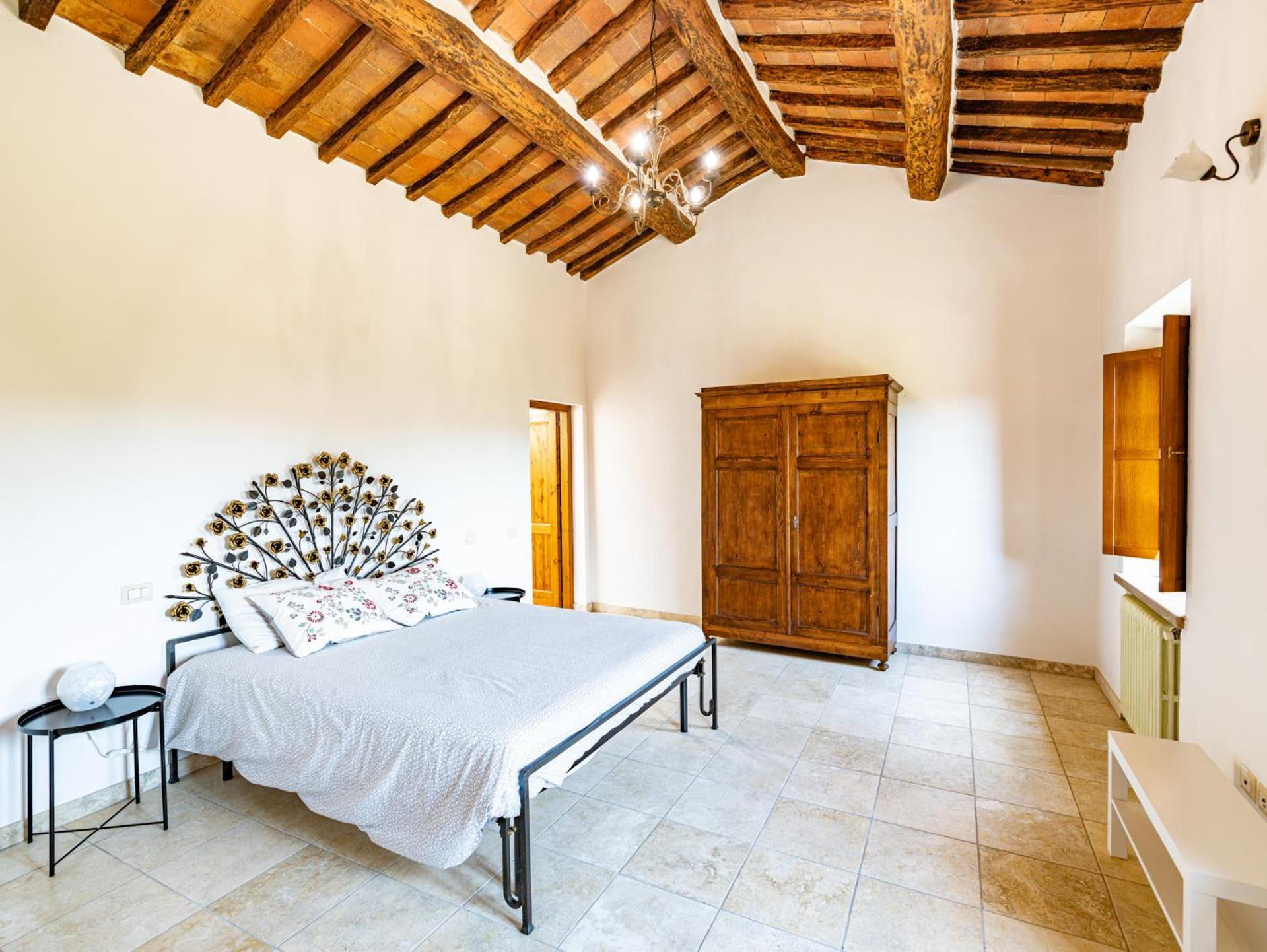 Ulivo-Chianti Charming Flat With Private Parking! Leilighet Asciano Eksteriør bilde