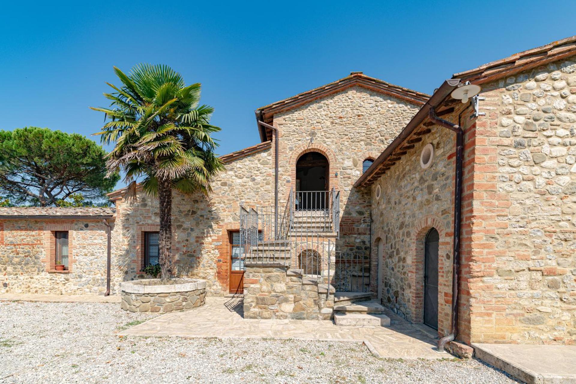 Ulivo-Chianti Charming Flat With Private Parking! Leilighet Asciano Eksteriør bilde