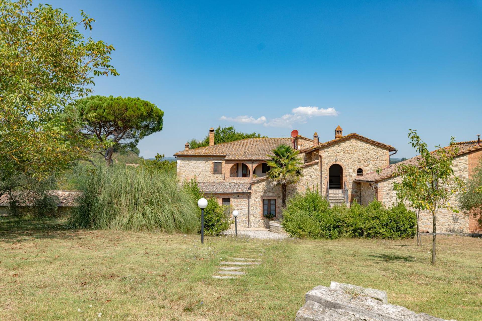 Ulivo-Chianti Charming Flat With Private Parking! Leilighet Asciano Eksteriør bilde