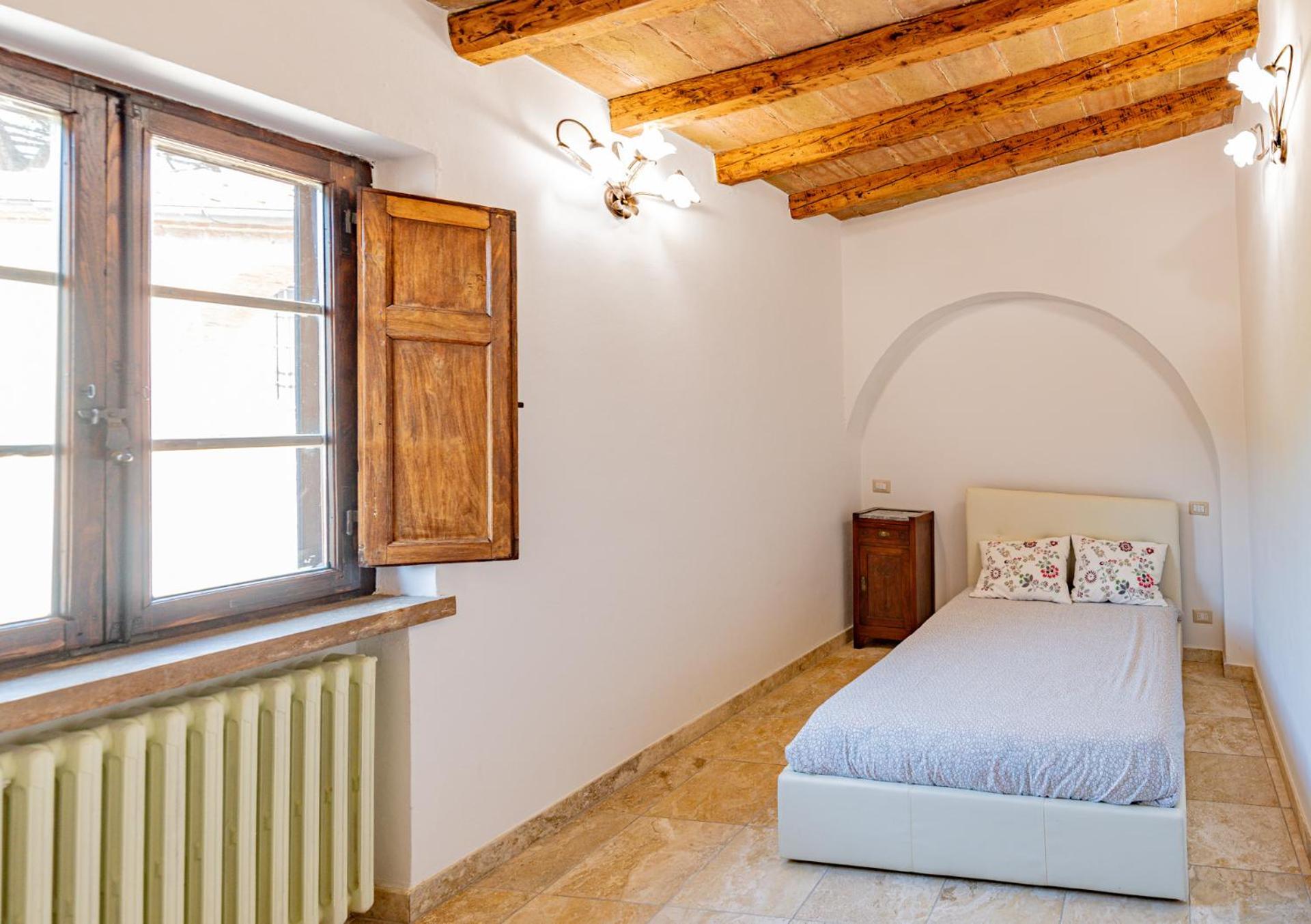Ulivo-Chianti Charming Flat With Private Parking! Leilighet Asciano Eksteriør bilde