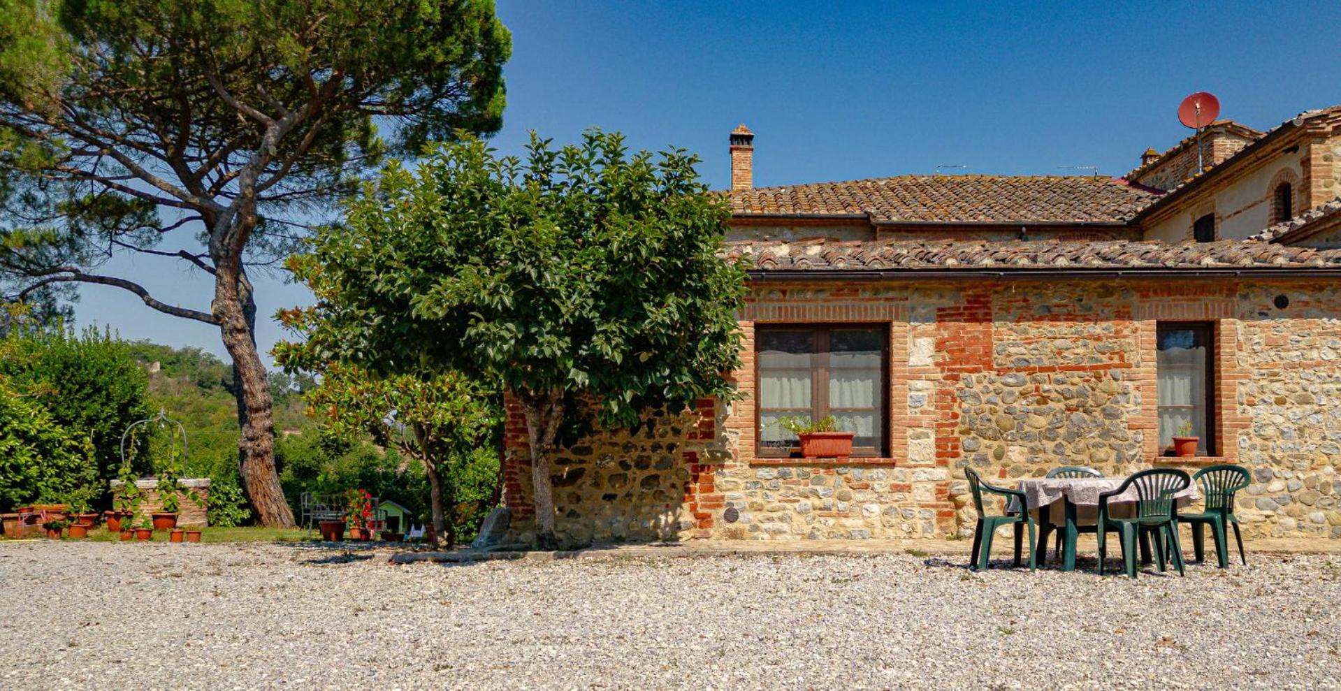 Ulivo-Chianti Charming Flat With Private Parking! Leilighet Asciano Eksteriør bilde